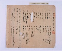 嘉慶二十三年（1818）及之前岸裡社潘敦家族系譜及祭祖物料相關記錄藏品圖，第45張